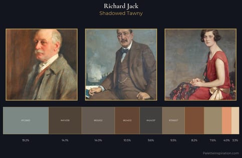 Richard Jack Palette 2 - Shadowed Tawny