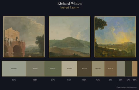 Richard Wilson Palette 3 - Veiled Tawny