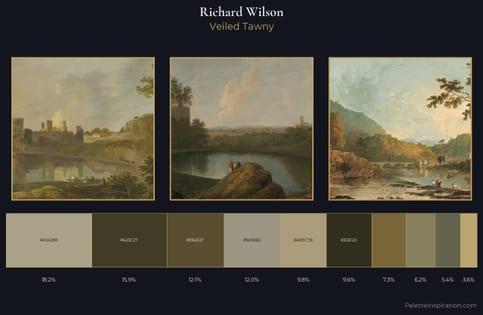 Richard Wilson Palette 5 - Veiled Tawny