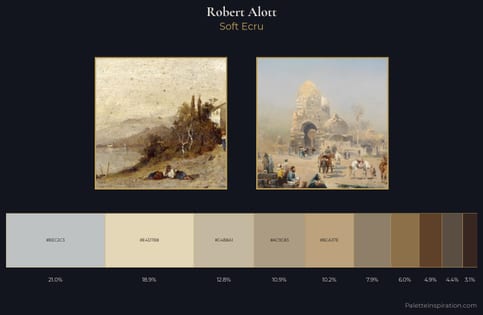 Robert Alott Palette 3 - Soft Ecru