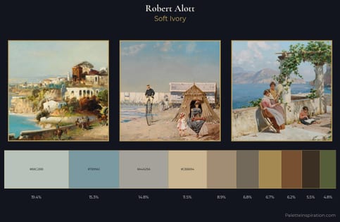 Robert Alott Palette 4 - Soft Ivory
