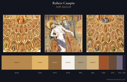 Robert Campin Palette 2 - Soft Apricot