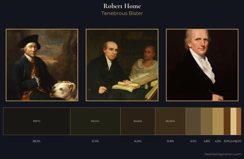 Robert Home Palette 3 - Tenebrous Bister