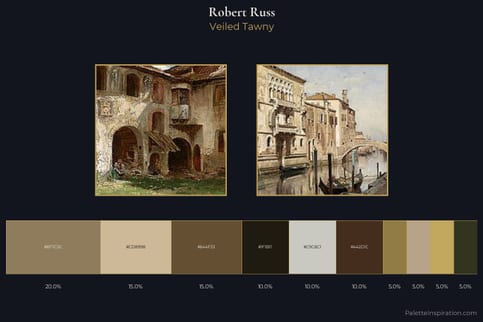 Robert Russ Master Palette - Veiled Tawny