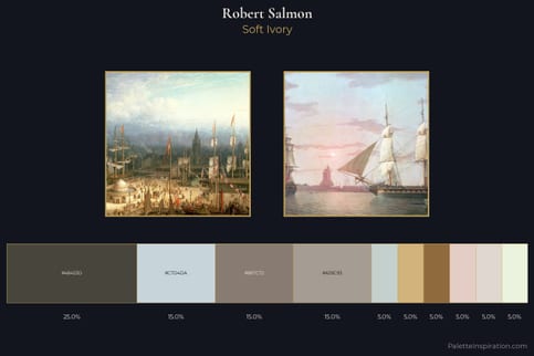 Robert Salmon Master Palette