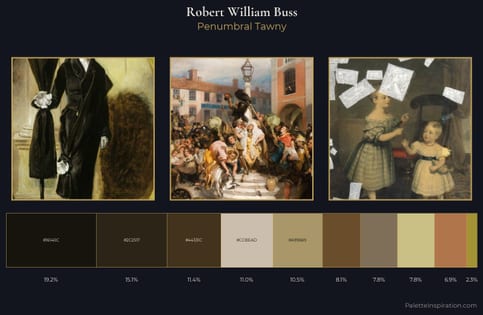 Robert William Buss Palette 3 - Penumbral Tawny