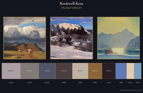 Rockwell Kent Palette 2 - Muted Vellum