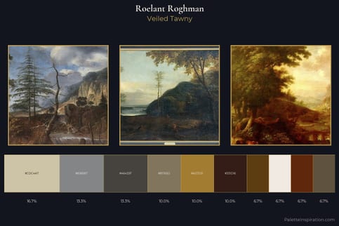 Roelant Roghman Master Palette