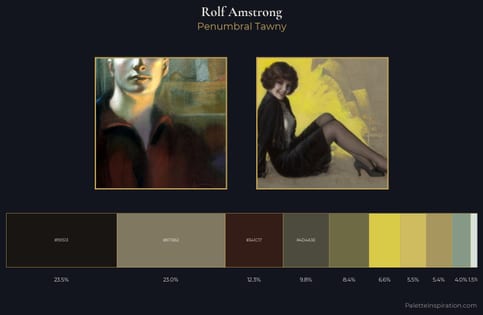 Rolf Amstrong Palette 2 - Penumbral Tawny