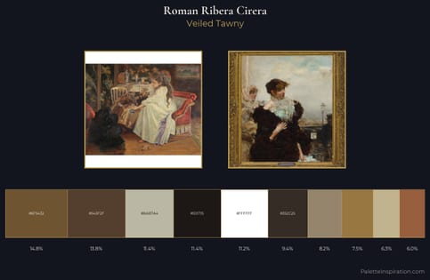 Roman Ribera Cirera Palette 2 - Veiled Tawny