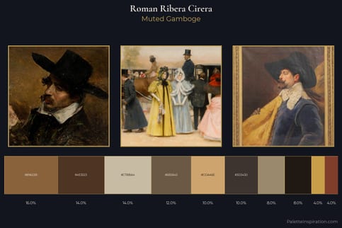 Roman Ribera Cirera Master Palette - Muted Gamboge