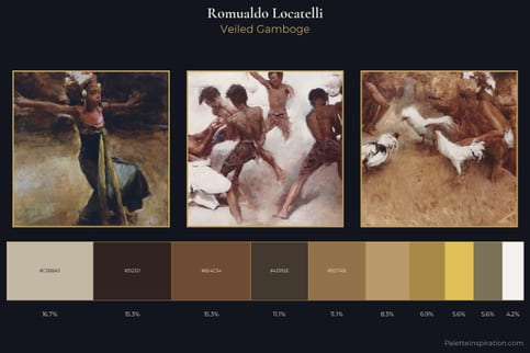 Romualdo Locatelli Master Palette