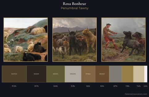 Rosa Bonheur Palette 2