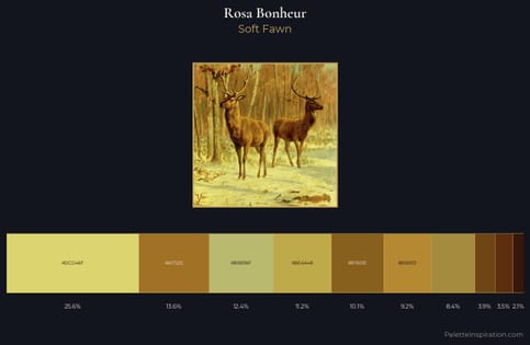 Rosa Bonheur Palette 3 - Soft Fawn