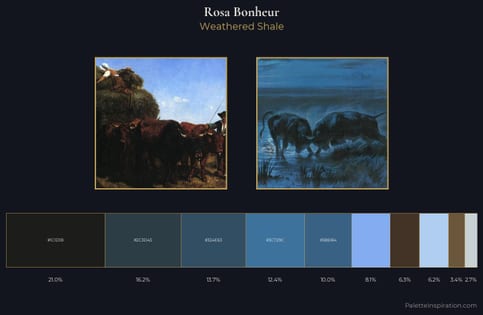 Rosa Bonheur Palette 6