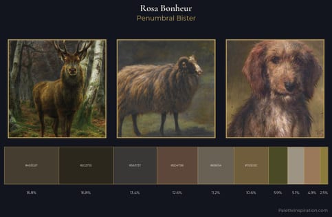 Rosa Bonheur Palette 12