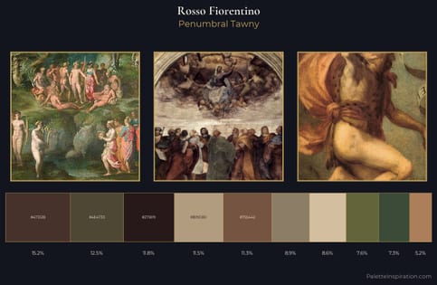 Rosso Fiorentino Palette 4 - Penumbral Tawny