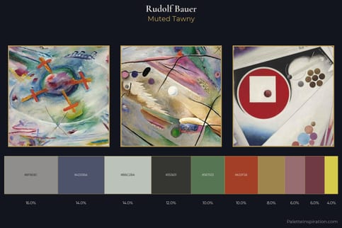 Rudolf Bauer Master Palette - Muted Tawny