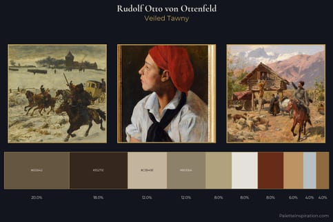 Rudolf Otto von Ottenfeld Master Palette