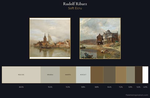 Rudolf Ribarz Palette 1 - Soft Ecru