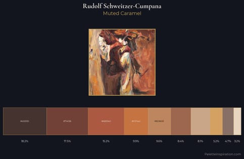 Rudolf Schweitzer-Cumpana Palette 3 - Muted Caramel