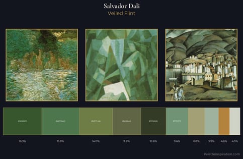 Salvador Dali Palette 6