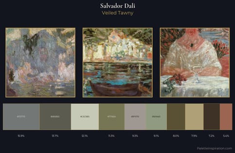 Salvador Dali Palette 7