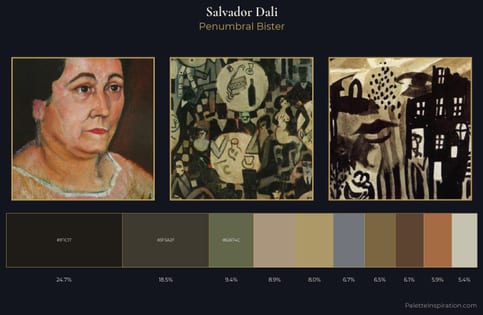 Salvador Dali Palette 9