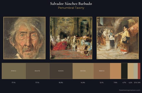 Salvador Sánchez Barbudo Palette 2