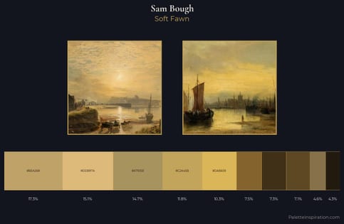 Sam Bough Palette 2 - Soft Fawn