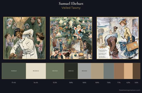 Samuel Ehrhart Palette 3 - Veiled Tawny