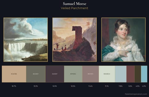 Samuel Morse Palette 1 - Veiled Parchment