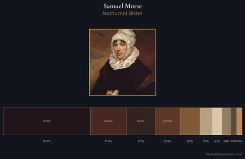 Samuel Morse Palette 3 - Nocturnal Bister