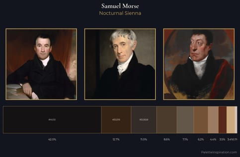 Samuel Morse Palette 6 - Nocturnal Sienna
