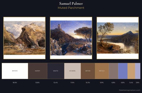 Samuel Palmer Palette 2