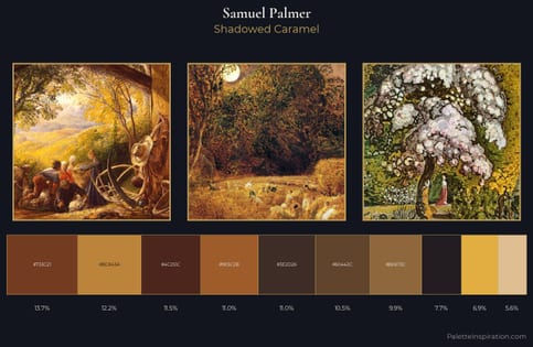 Samuel Palmer Palette 5
