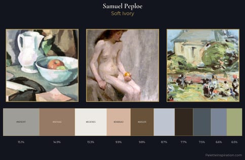 Samuel Peploe Palette 3
