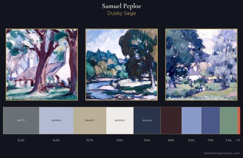 Samuel Peploe Palette 11