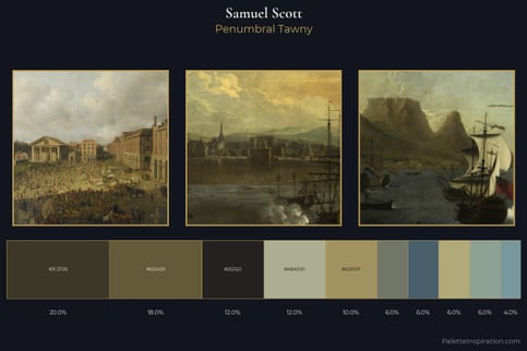 Samuel Scott Master Palette