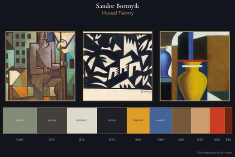 Sandor Bortnyik Master Palette