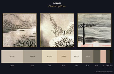 Sanyu Palette 5 - Gleaming Ecru