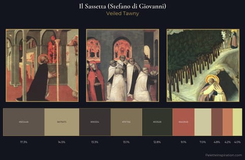 Il Sassetta (Stefano di Giovanni) Palette 4