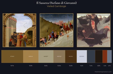 Il Sassetta (Stefano di Giovanni) Palette 7