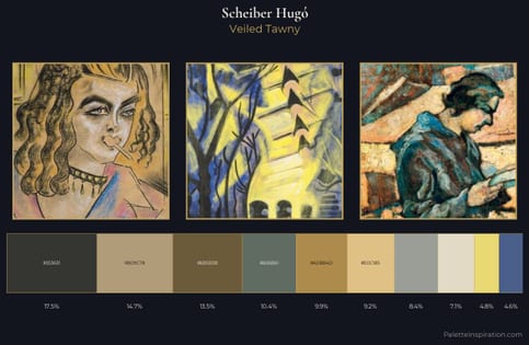 Scheiber Hugó Palette 6