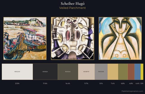 Scheiber Hugó Palette 12