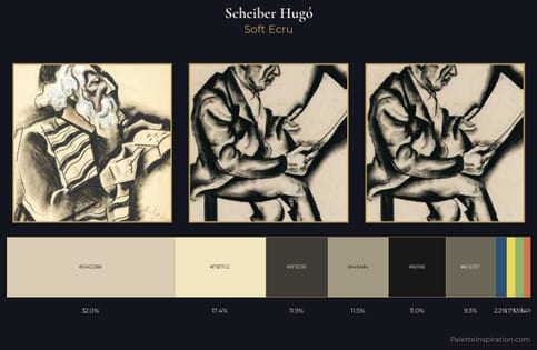 Scheiber Hugó Palette 13