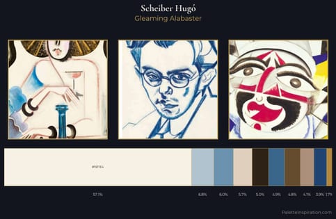 Scheiber Hugó Palette 15