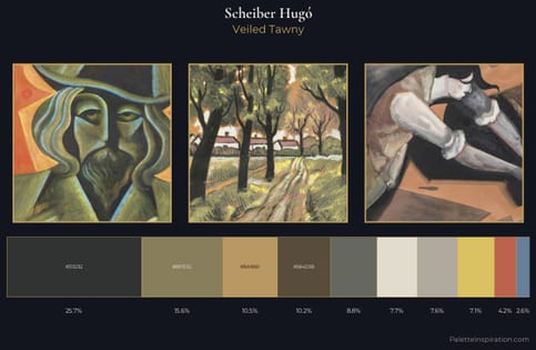 Scheiber Hugó Palette 16