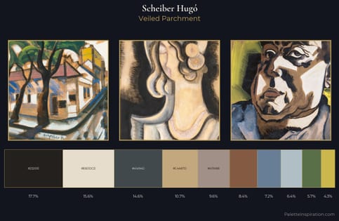 Scheiber Hugó Palette 18