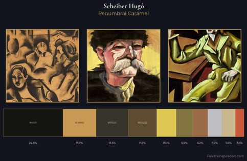 Scheiber Hugó Palette 23